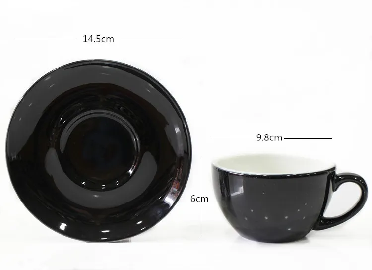 Bộ Tách Cappuccino 250ml - Black-2298