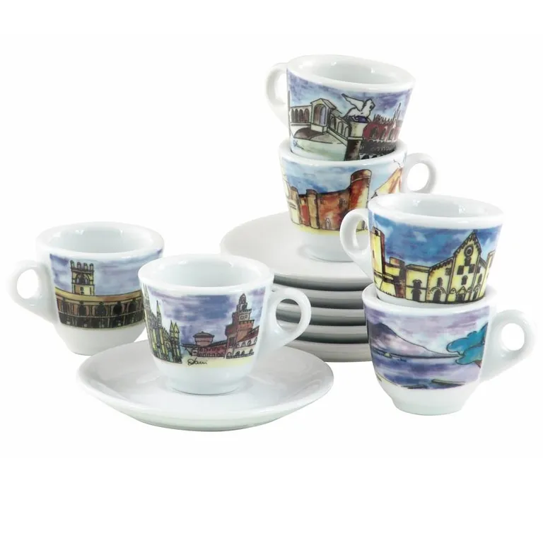 Bộ Ly Espresso The Italian City Scenes 60ml-2505