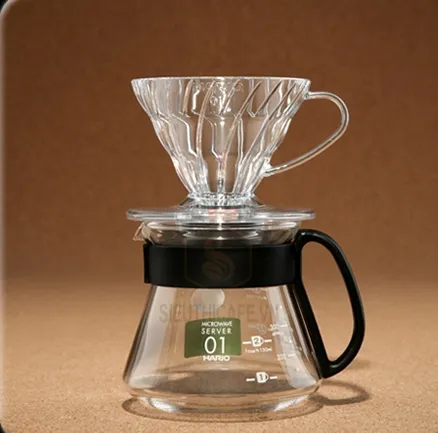 Hario - Set Dripper V60 - 01 Plastic - Japan-0