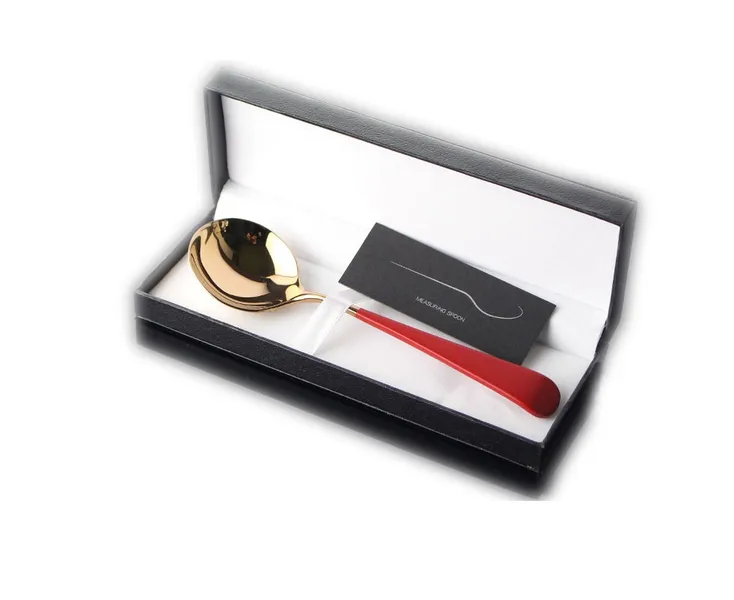 spoon gold red 3