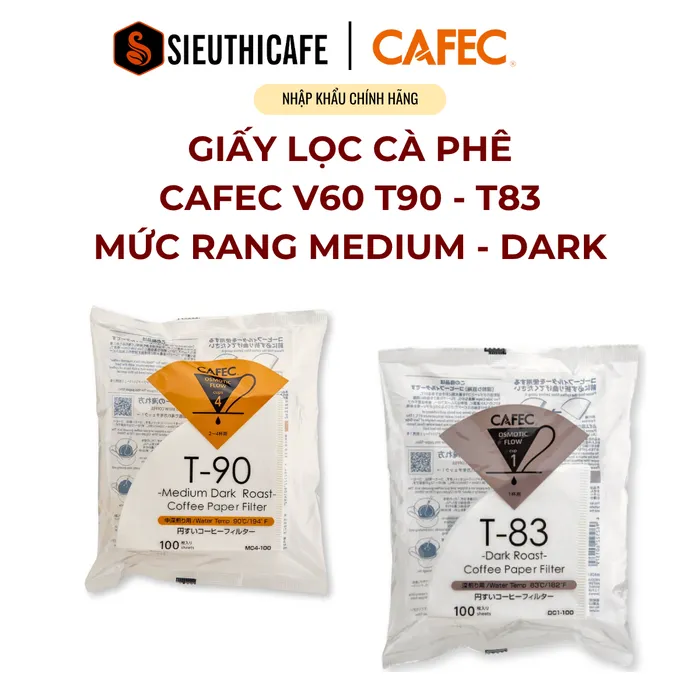 Giấy lọc Cafec Medium Dark